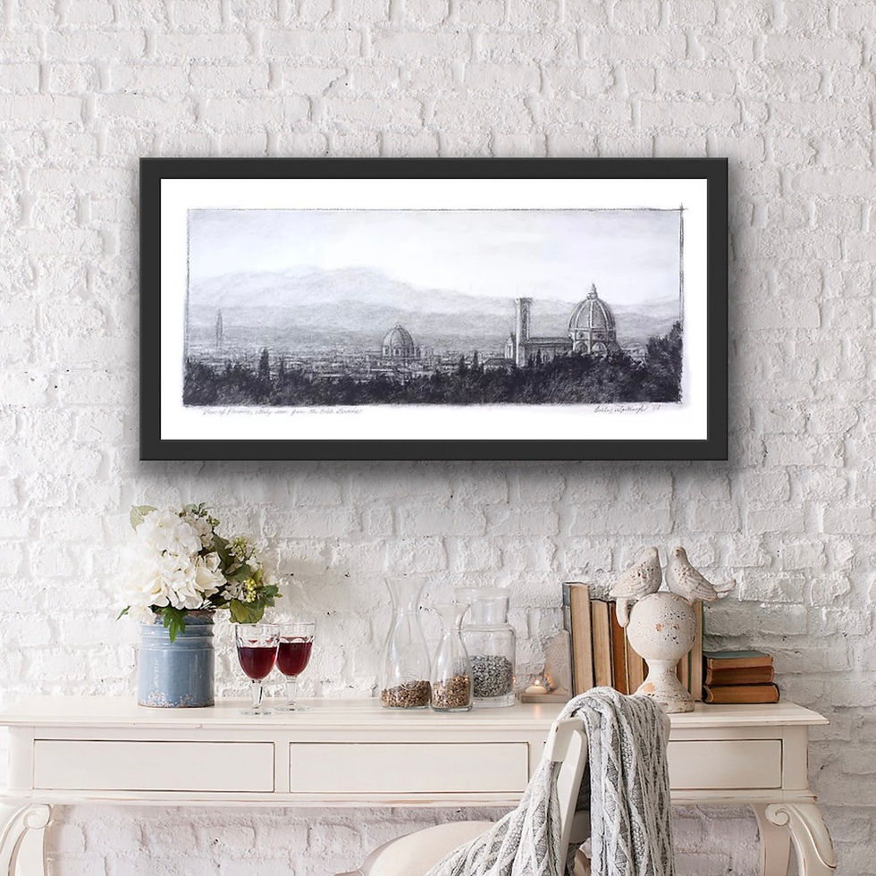 Thumbnail: VIEWS OF FLORENCE, ITALY - Prints Available