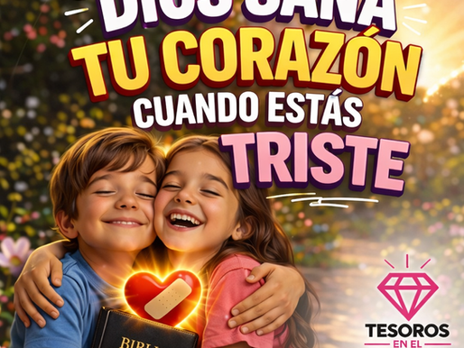 Dios sana tu corazón cuando estás triste