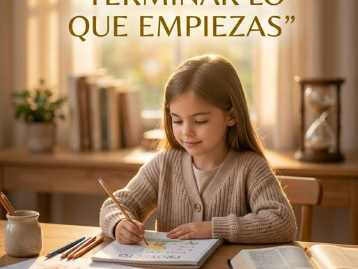 Terminar lo que empiezas
