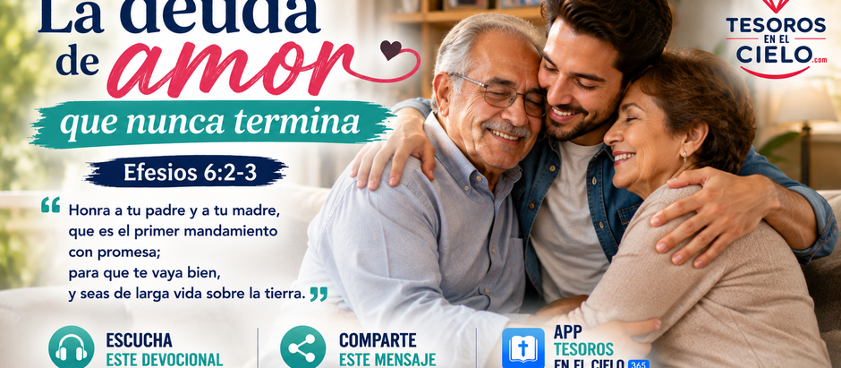 La deuda de amor que nunca termina