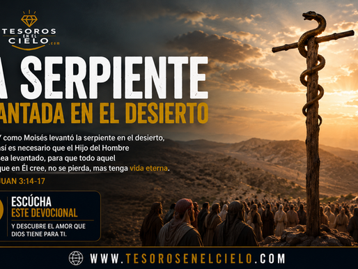 La serpiente levantada en el desierto