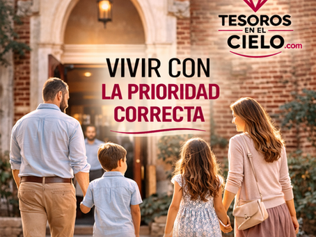 Vivir con la prioridad correcta