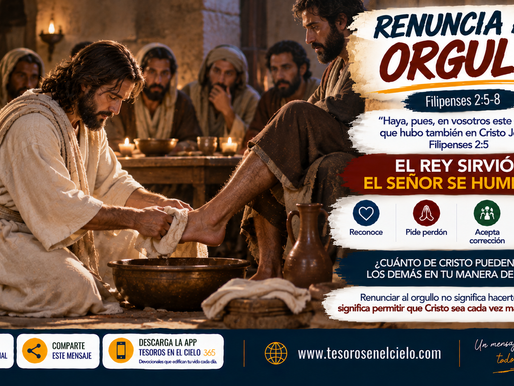 Renuncia a tu orgullo
