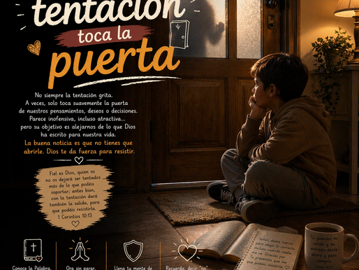 Cuando la tentación toca la puerta