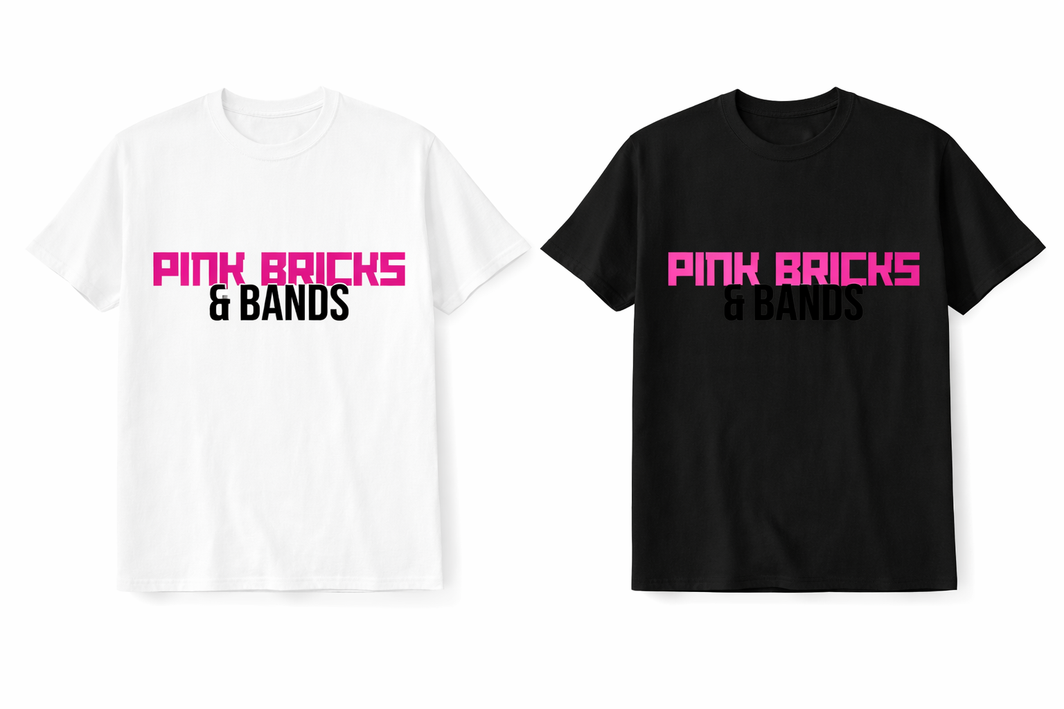 PINK BRICKS TEE
