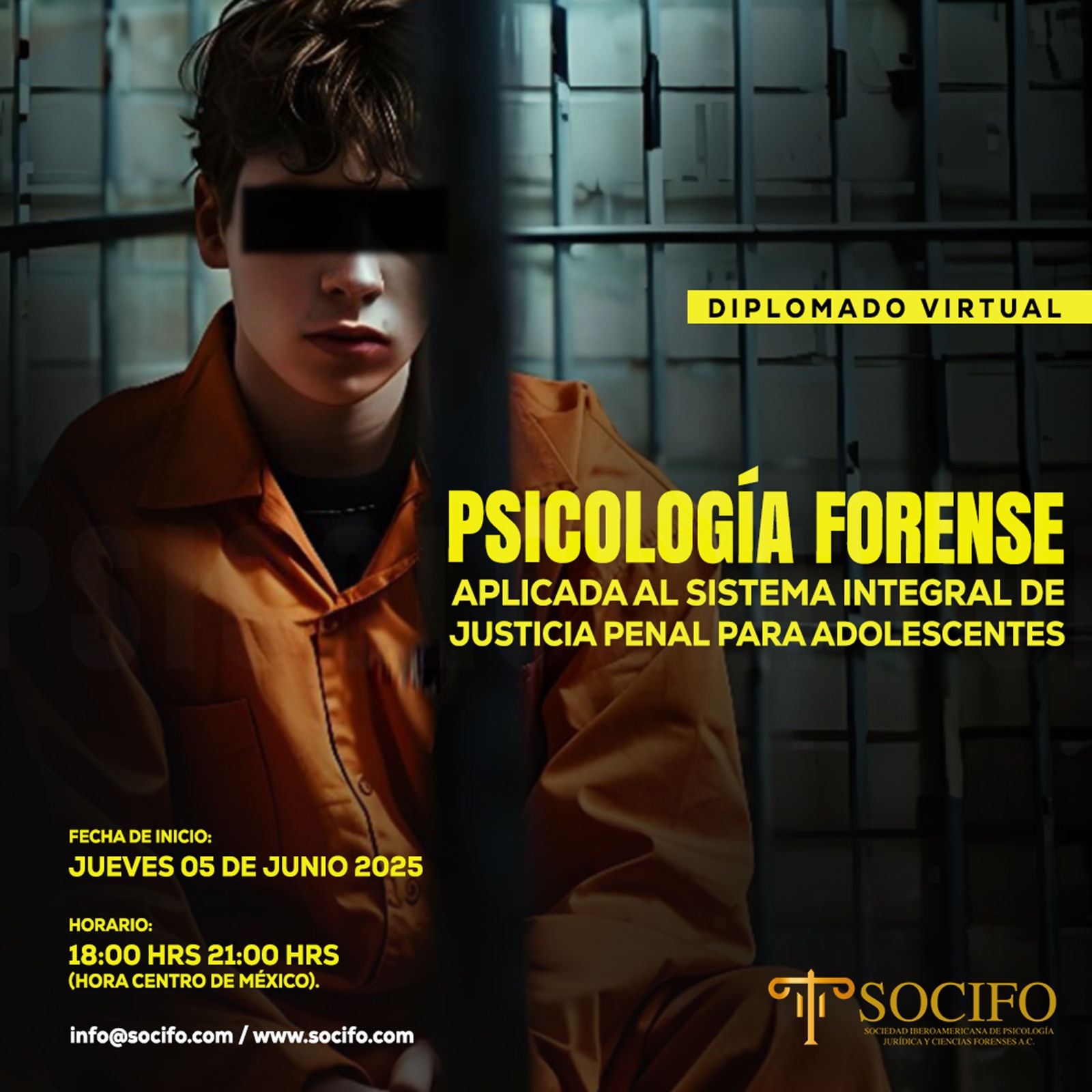 Diplomado Virtual: Psicología Forense Aplicada al Sistema Integral de Justicia P