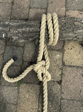 SINGLE SWING ROPE (for increasing the length of rope on your swing ...