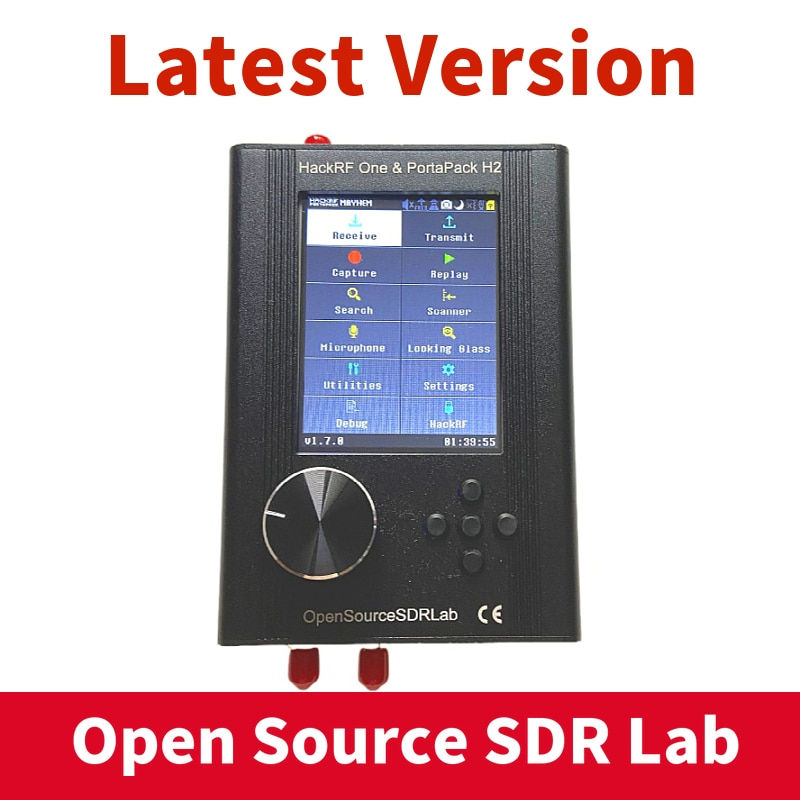 Thumbnail: HackRF Portapack H2 Mayhem Firmware Flashed + HackRF One 1MHz to 6GHz SDR