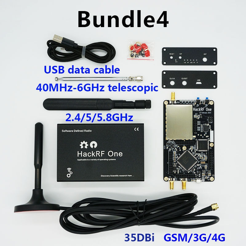 Thumbnail: HackRF One 1MHz to 6GHz   Software Defined Radio Platform Development Board