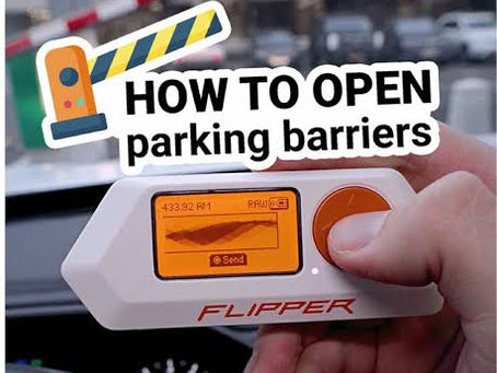 Flipper Zero: Hacking Parking Barriers & Gates (Guide) | Black Hat HQ