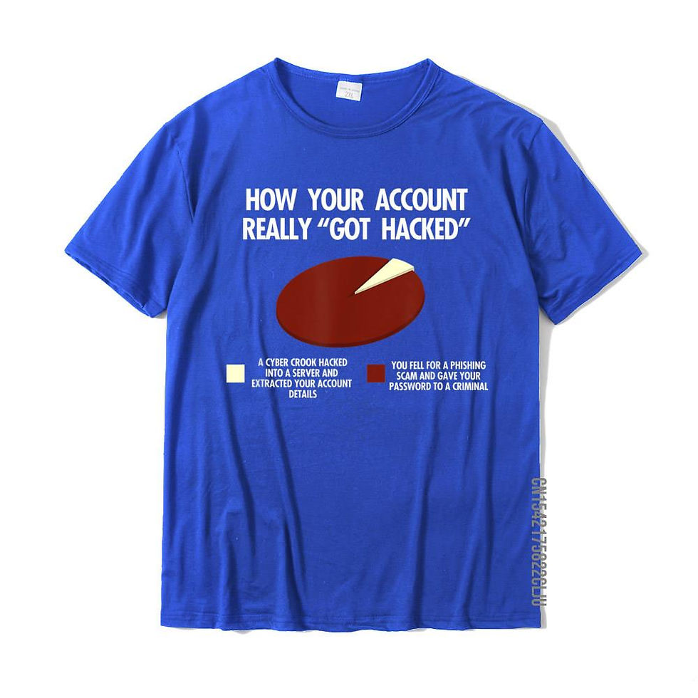 Thumbnail: How Your Account Really Got Hacked Funny T-Shirt