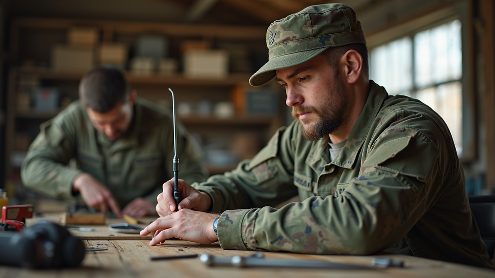 Supporting Injured Soldiers Through Handyman Skills Training