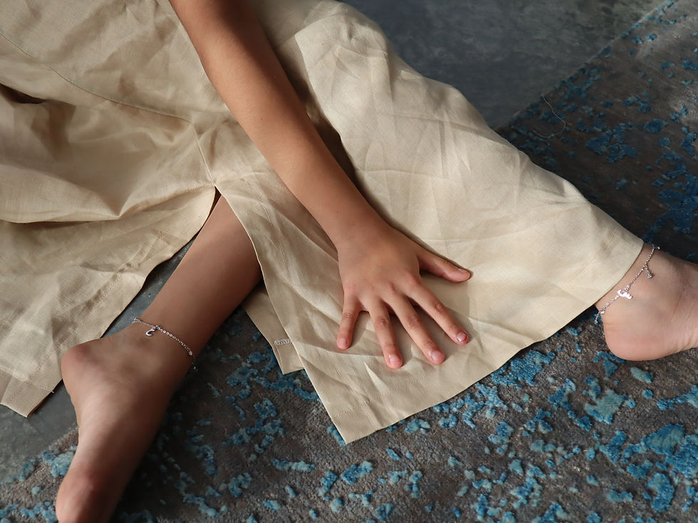 Thumbnail: Diamond Dancing Anklet - Girls