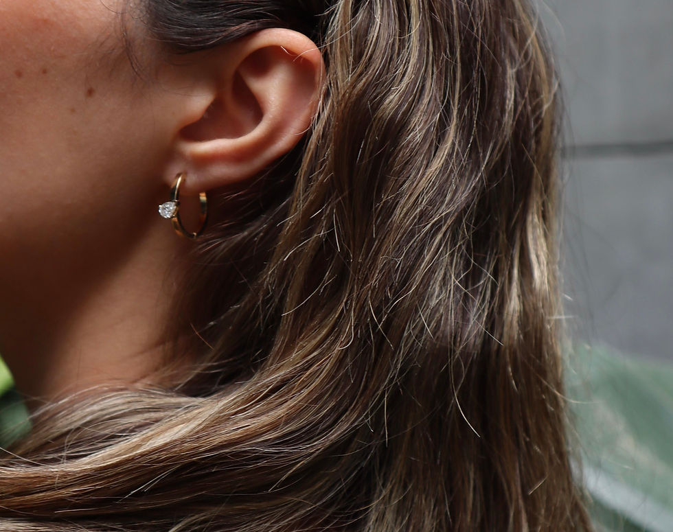 Thumbnail: Midnight Pear - Convertible Hoop/Ring