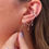 Thumbnail: Dancing Diamond Chain Earcuff