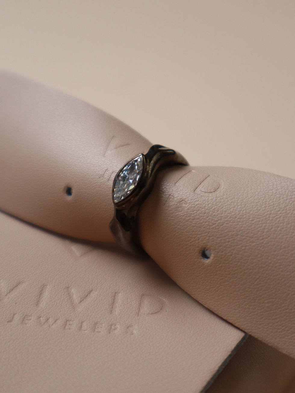 Thumbnail: Marquise Ripple Ring