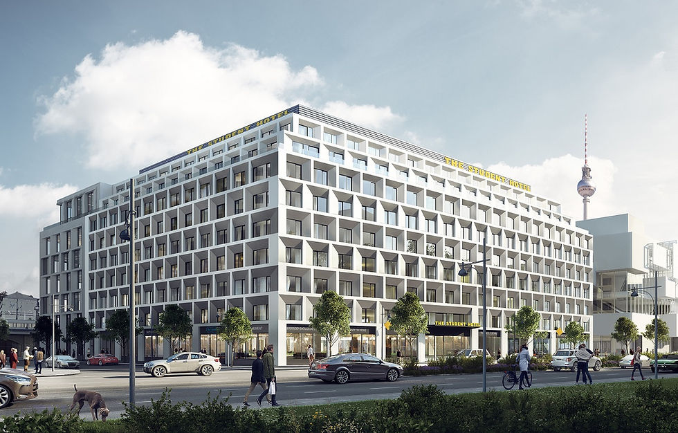 Alexander Quartier. Brick Visual/KSP Jürgen Engel Architekten, Berlin