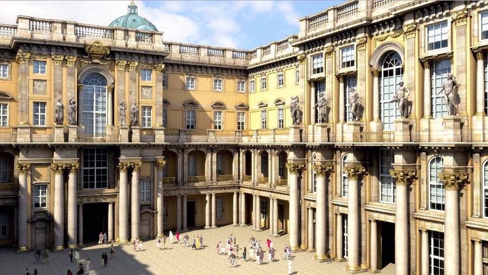 Schlüterhof im Humboldt Forum