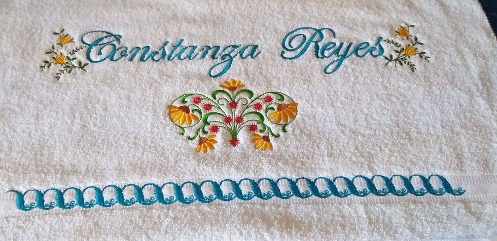 Miniatura: TOALLAS BORDADAS