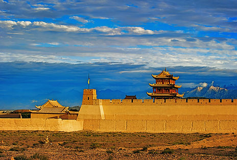 jiayuguan fortification trendy adenturer