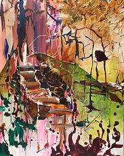 As the masses race destruction self abstract art phvw paige vw tourettes mental health