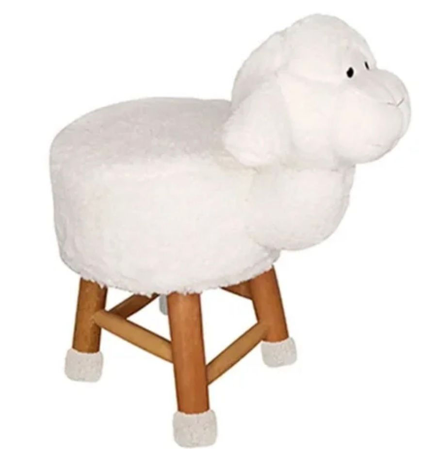 Miniatura: Banquinho Ovelha Pelúcia