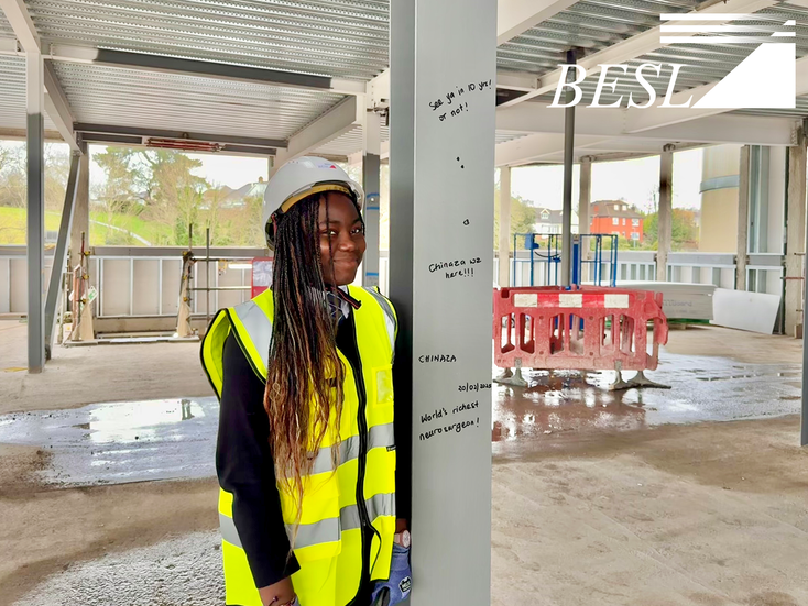 Year 11 Pupils visit fairwater community campus and leave their mark on their future school