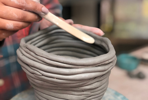 Clay sculpting and hand building classes in Chandigarh