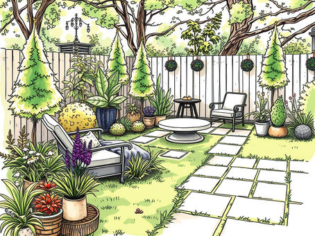 Quick Fixes to Make a Backyard Feel Bigger.