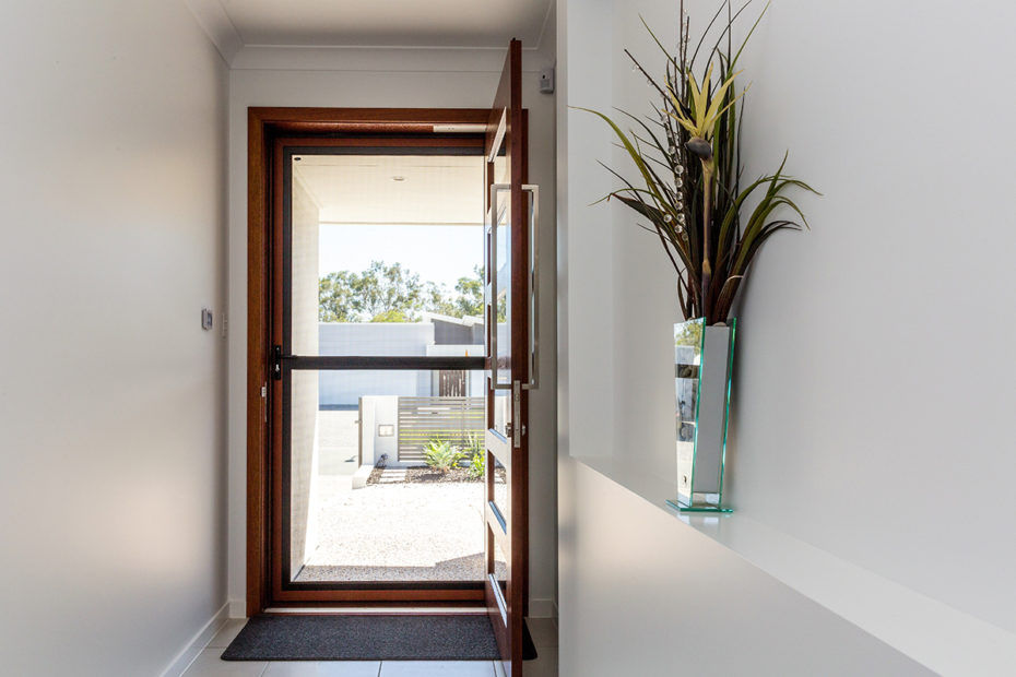 Crimsafe security doors providing enhanced protection for a home entrance
