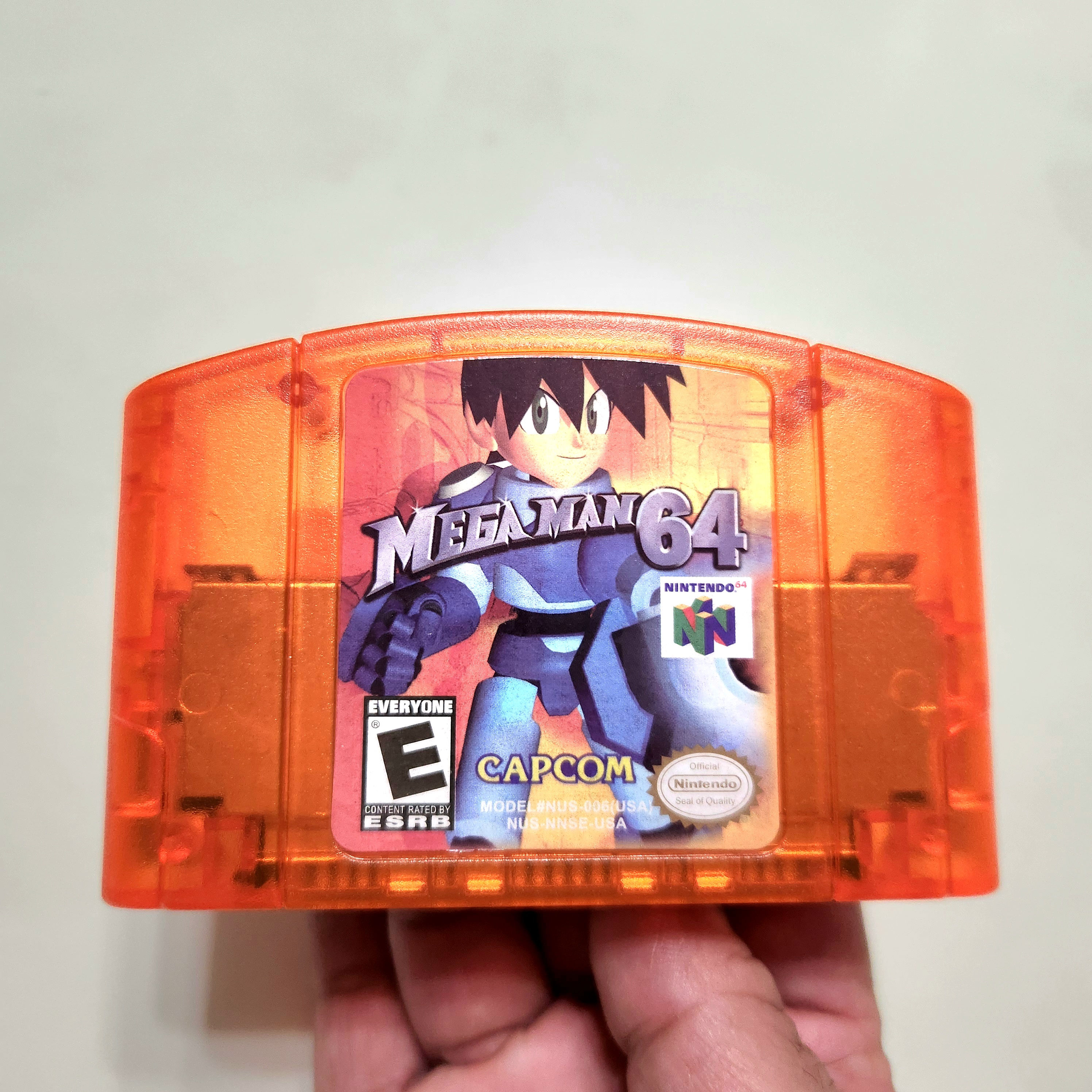 N64 Mega Man Legends (Sunset Orange)