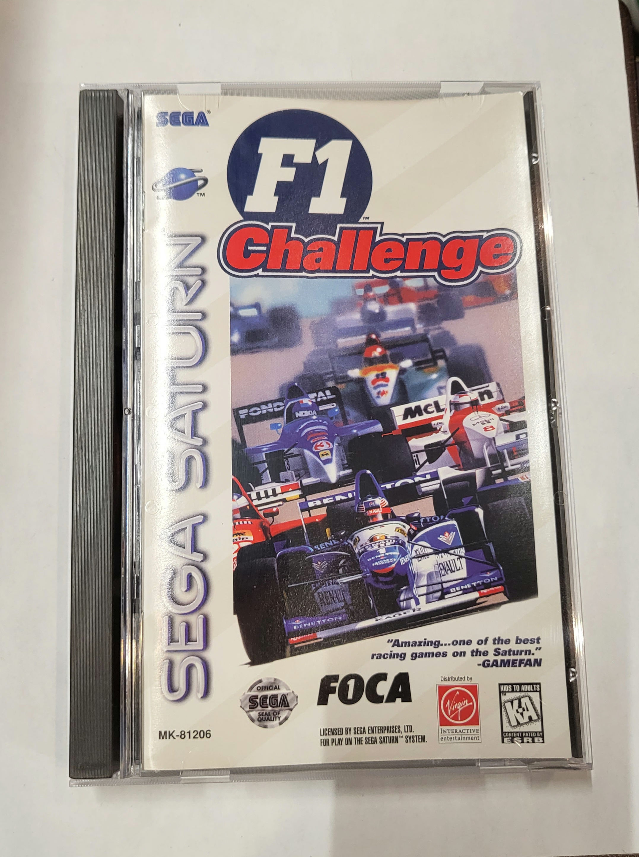 Sega Saturn F1 Challenge (Pre-Owned)