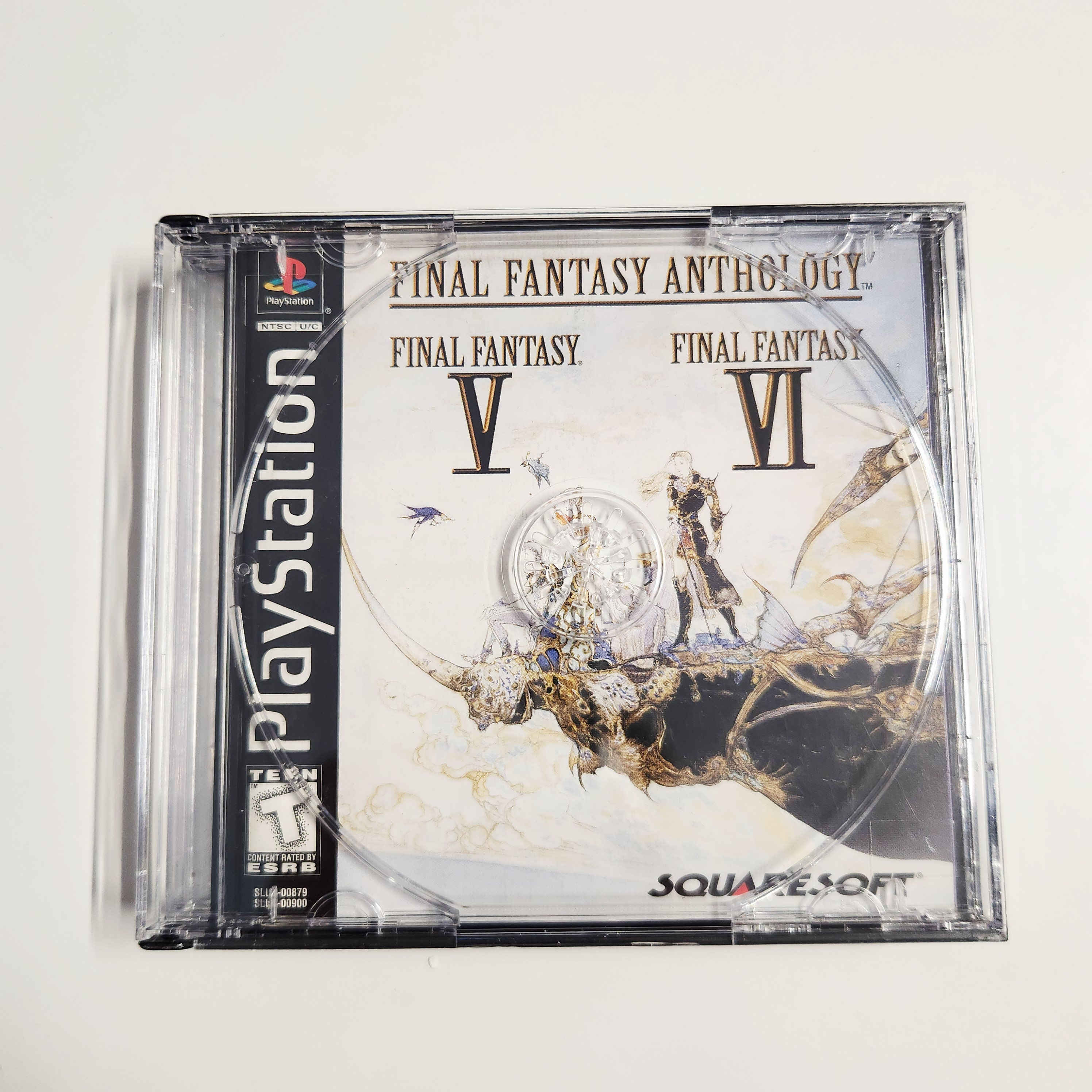 PS1 Final Fantasy Anthology - Tested Working - READ!