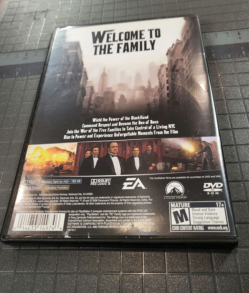 Thumbnail: PS2 The Godfather The Game (Pre-owned)