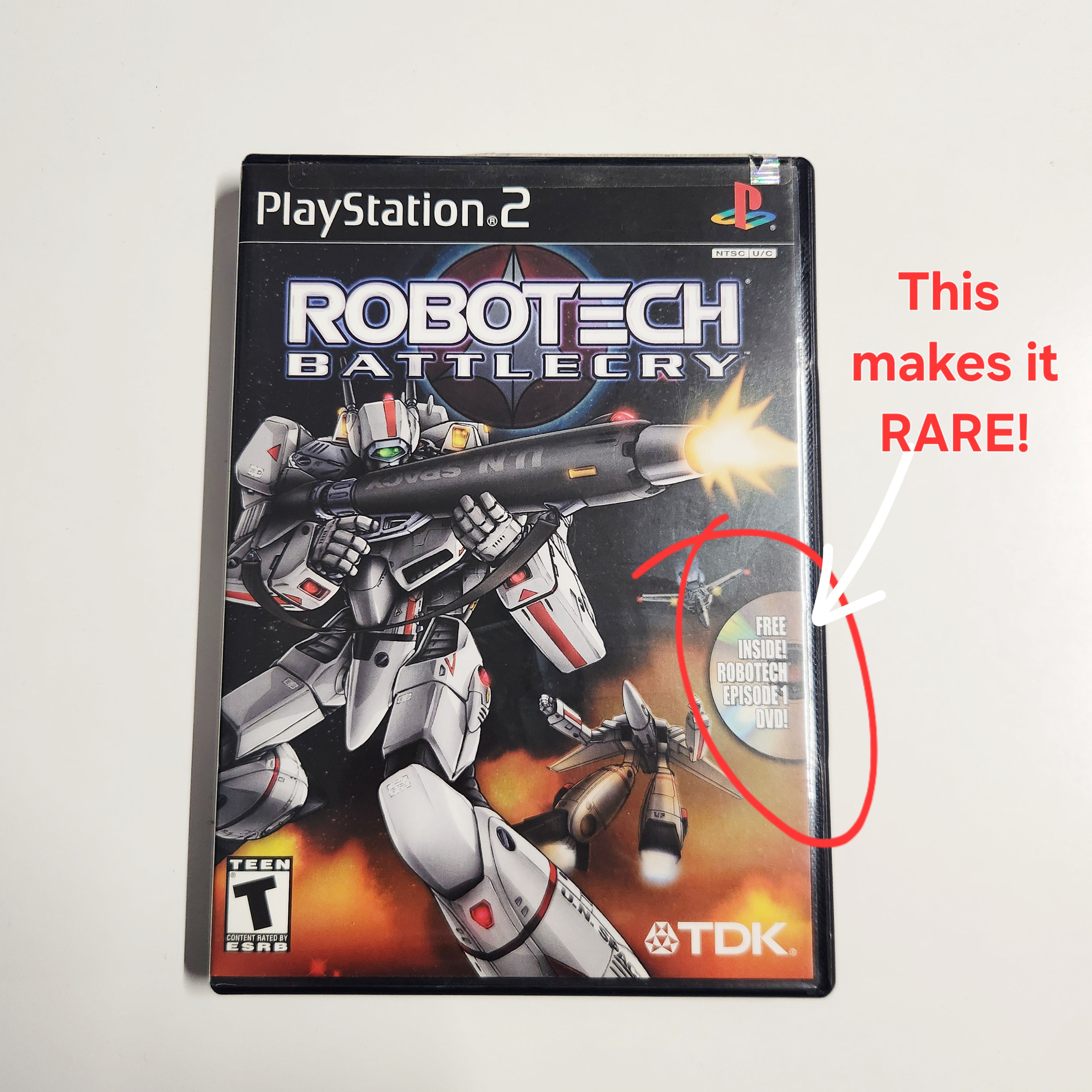 PS2 Robotech Battlecry W/Bonus CIB - Tested
