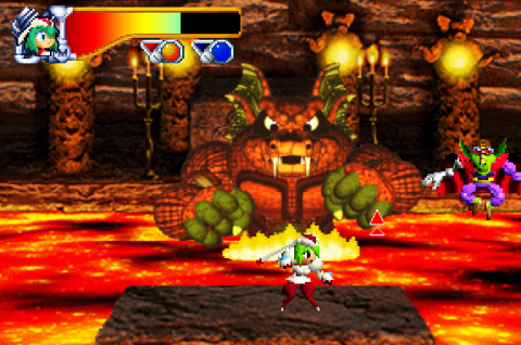 Thumbnail: N64 Mischief Makers (Clear Green) - Unbranded