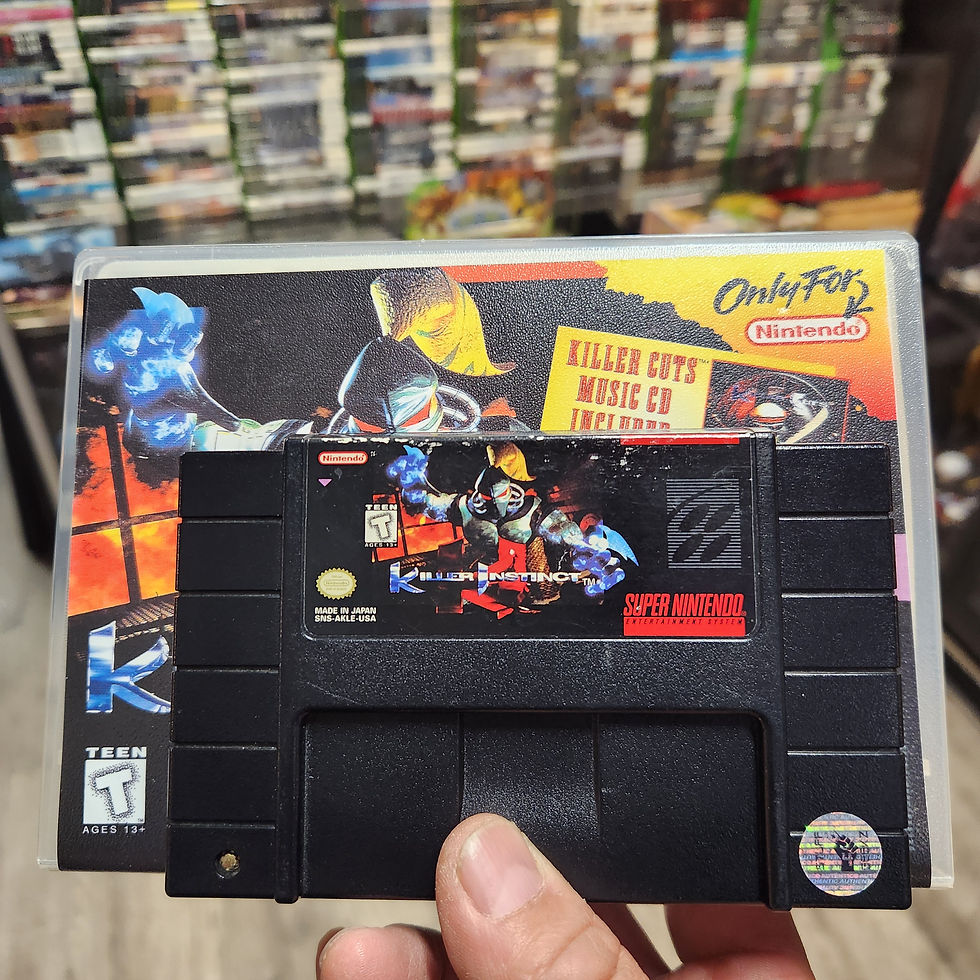 Thumbnail: SNES Killer Instinct W/Box Authentic Game (Pre-owned)