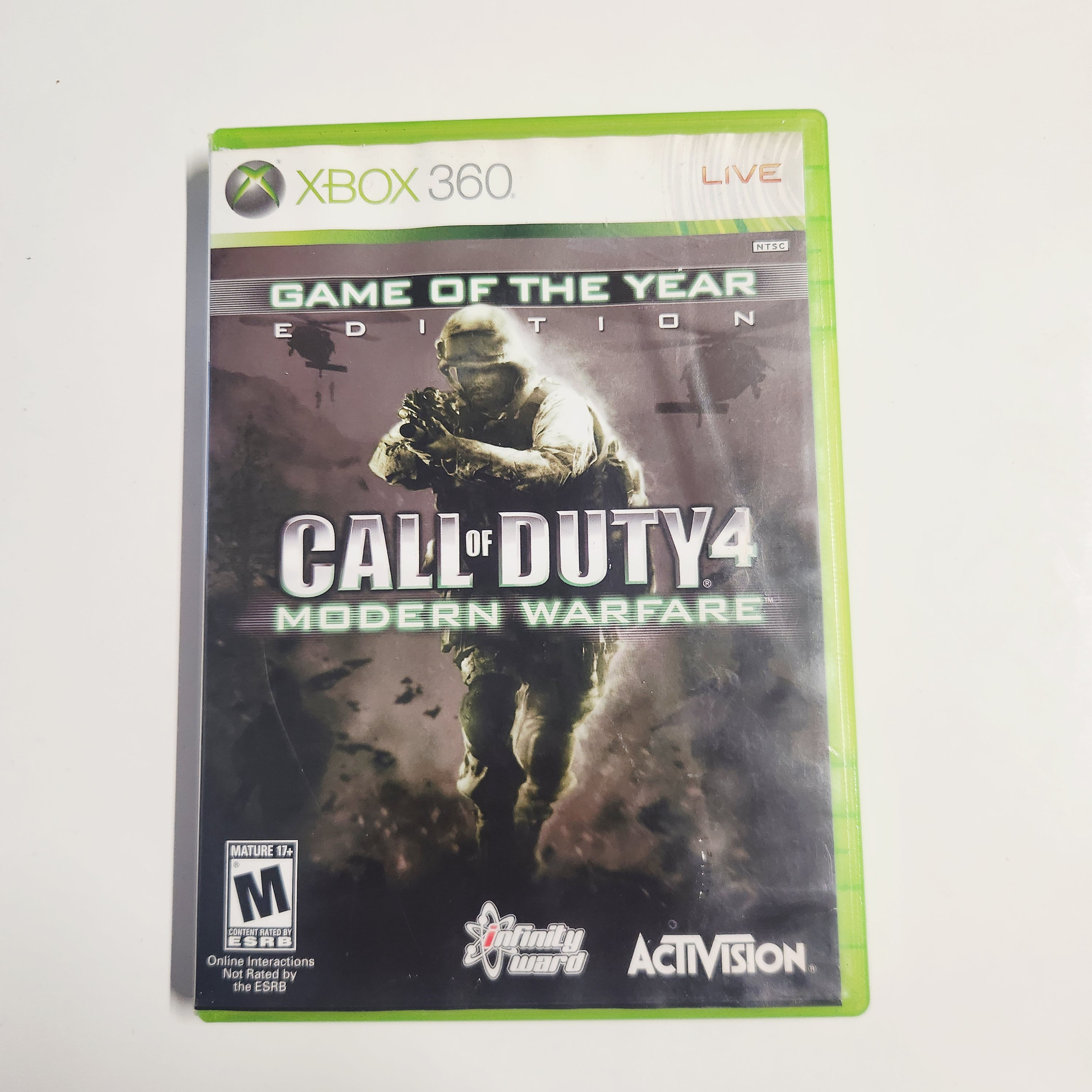 Xbox 360 Call of Duty 4: Modern Warfare Game of the Year Edition - USED