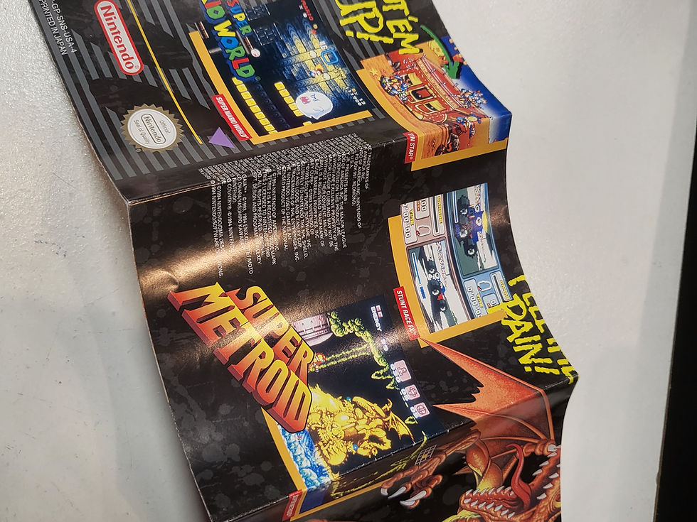 Thumbnail: SNES Super Metroid Complete (Pre-Owned)