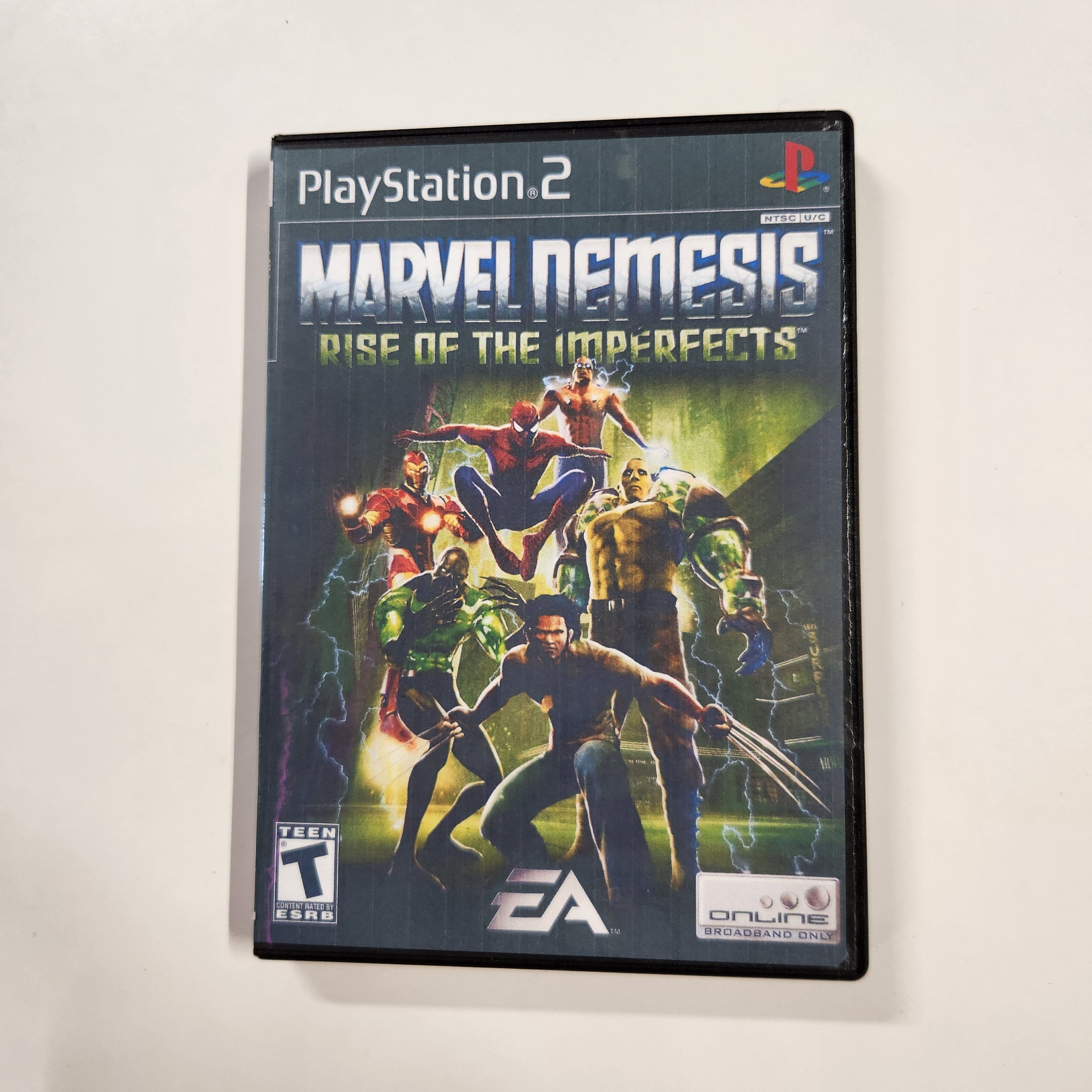 PS2 Marvel Nemesis Rise of the Imperfects  N/M  (Pre-owned)
