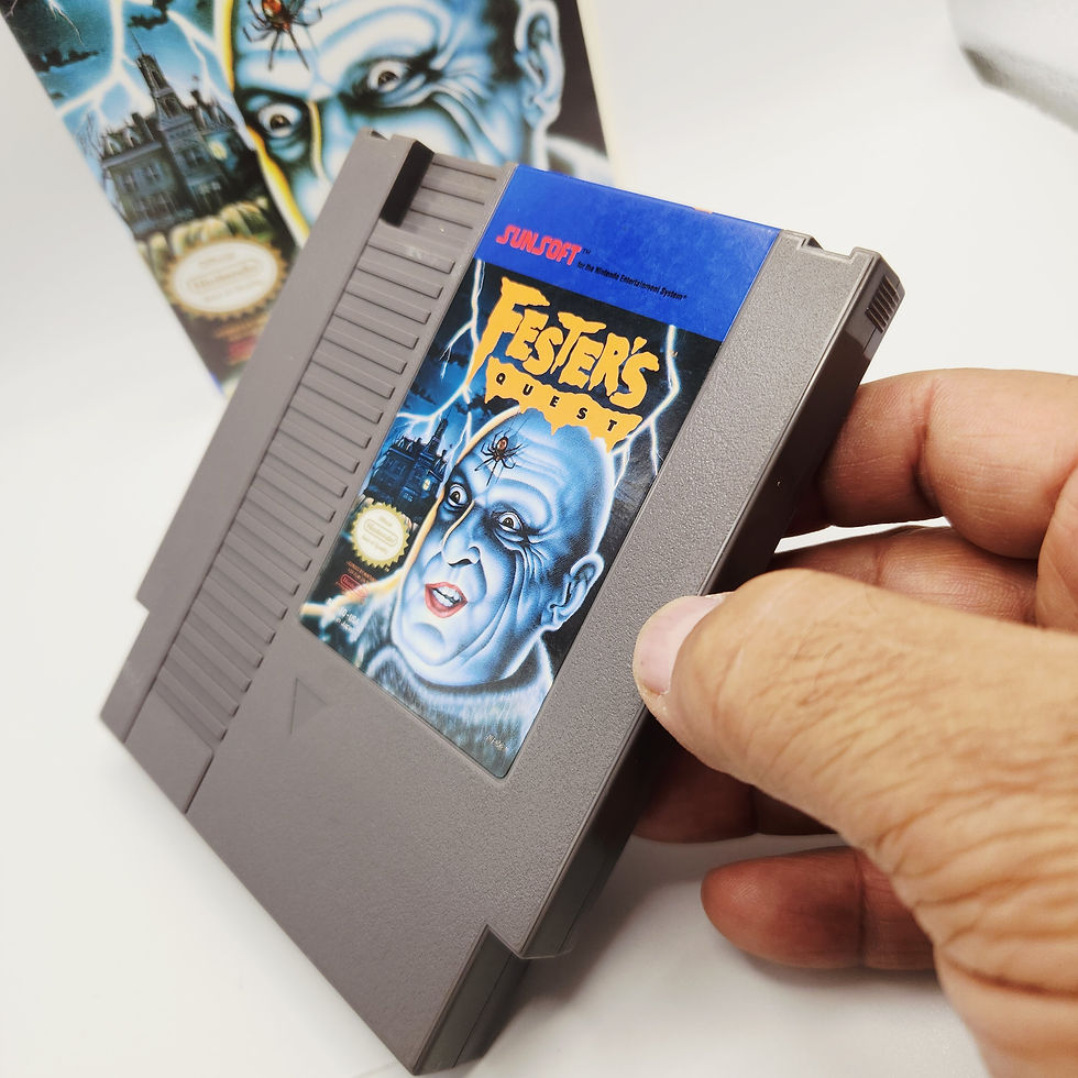 Thumbnail: NES Fester's Quest (Nintendo, 1989) Authentic Cart W/Box - *READ*