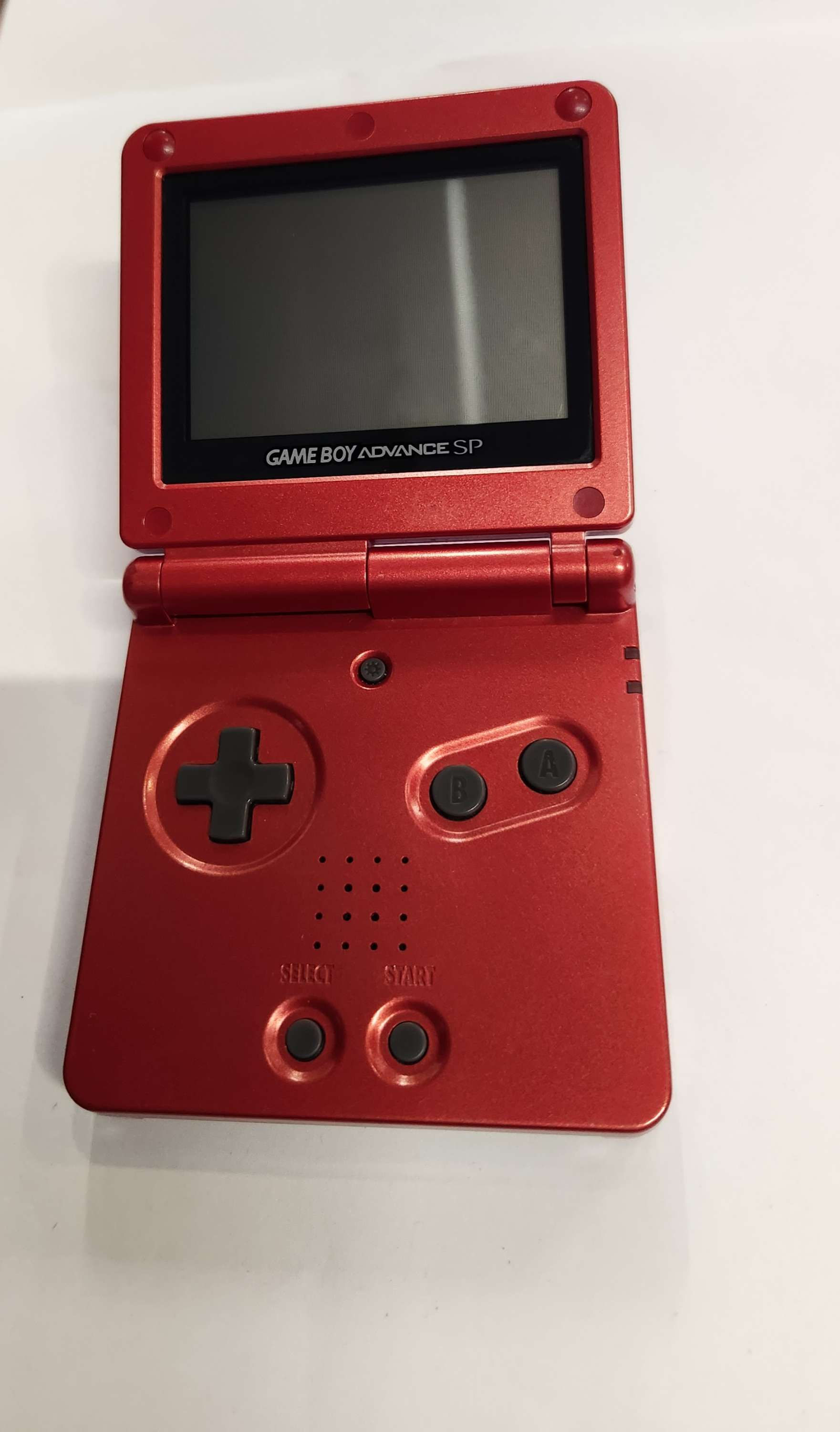Gameboy Advance SP AGS 001 Red (Pre-owned) w/charger