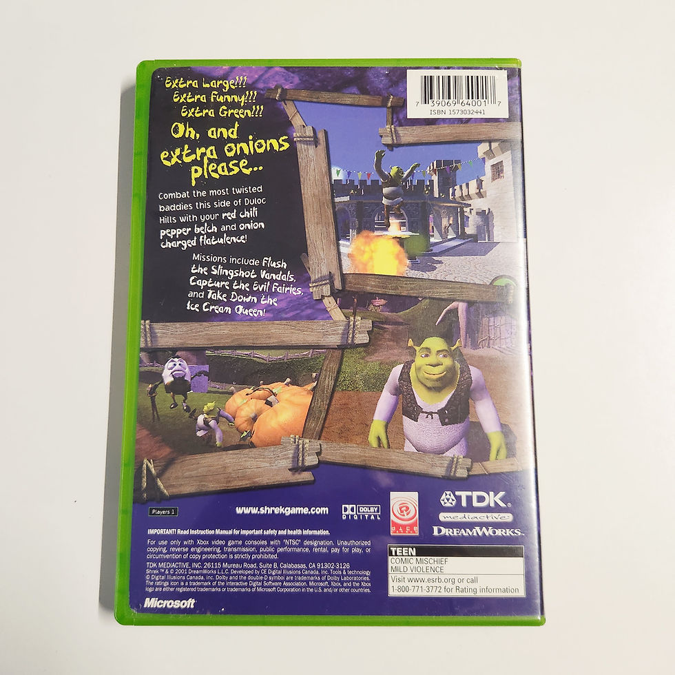 Thumbnail: Xbox Shrek CIB - Clean & Tested, Working