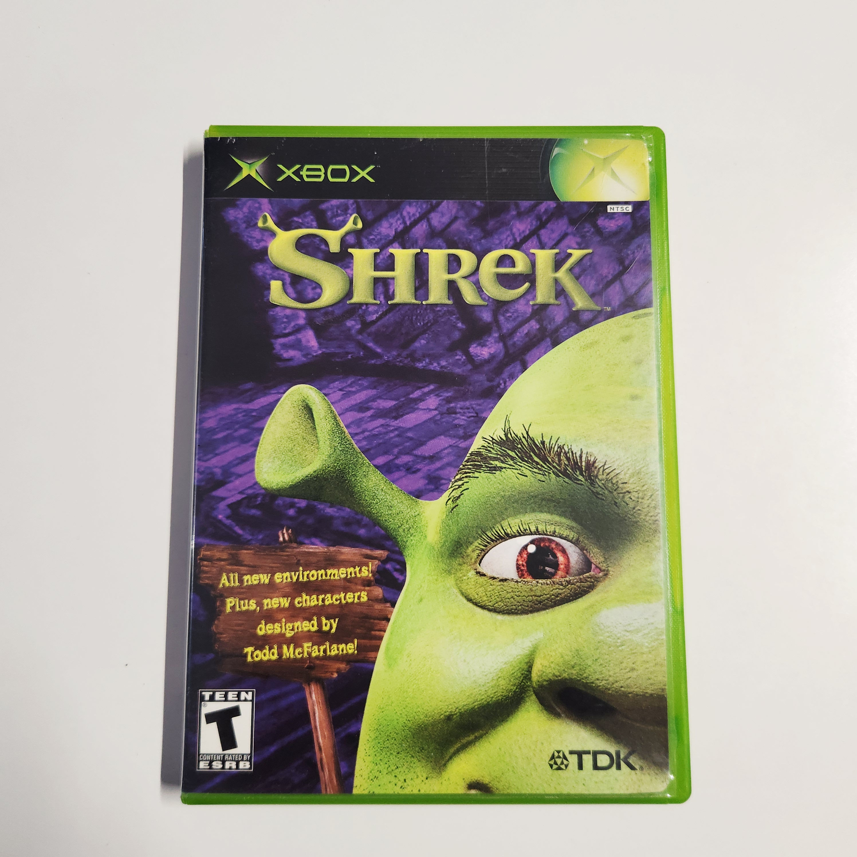 Xbox Shrek CIB - Clean & Tested, Working