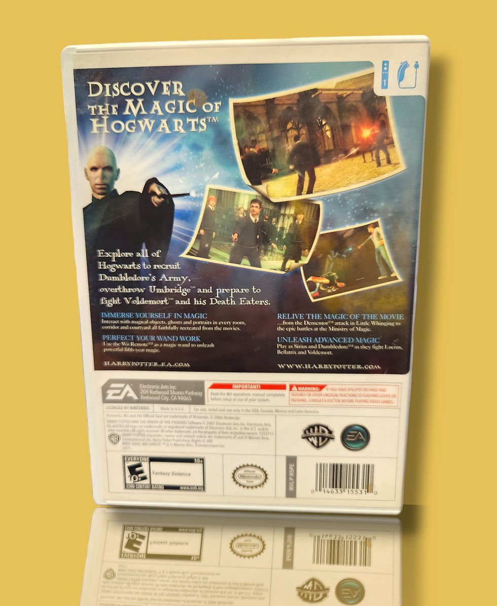 Thumbnail: Wii Harry Potter Order of Phoenix CIB (Pre-owned)