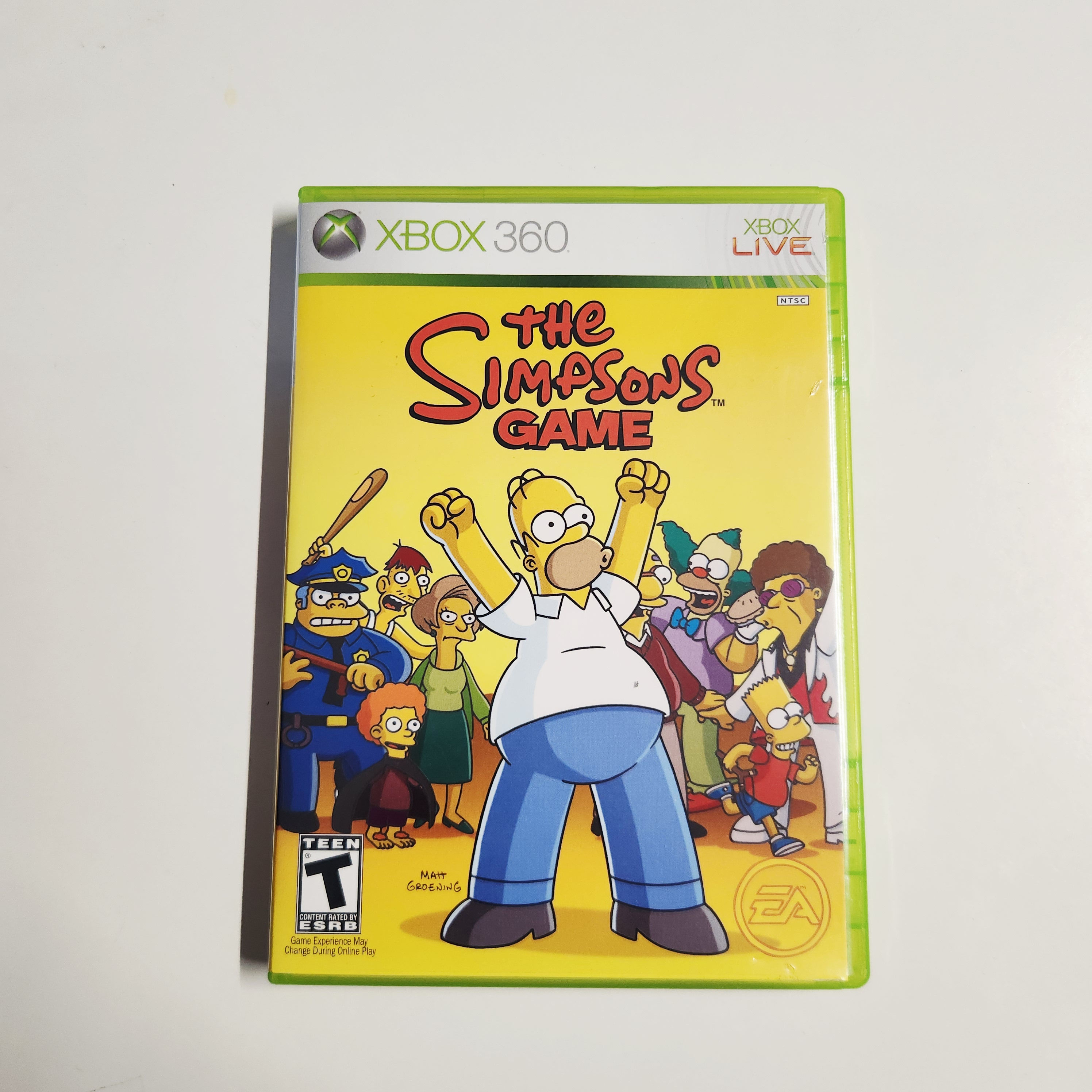 Xbox 360 The Simpsons Game CIB - Pre-owned