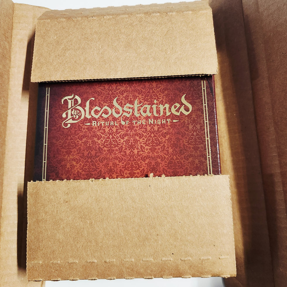 Thumbnail: Bloodstained Ritual Of The Night Soundtrack CD, Kickstarter Slipcase, Keychain