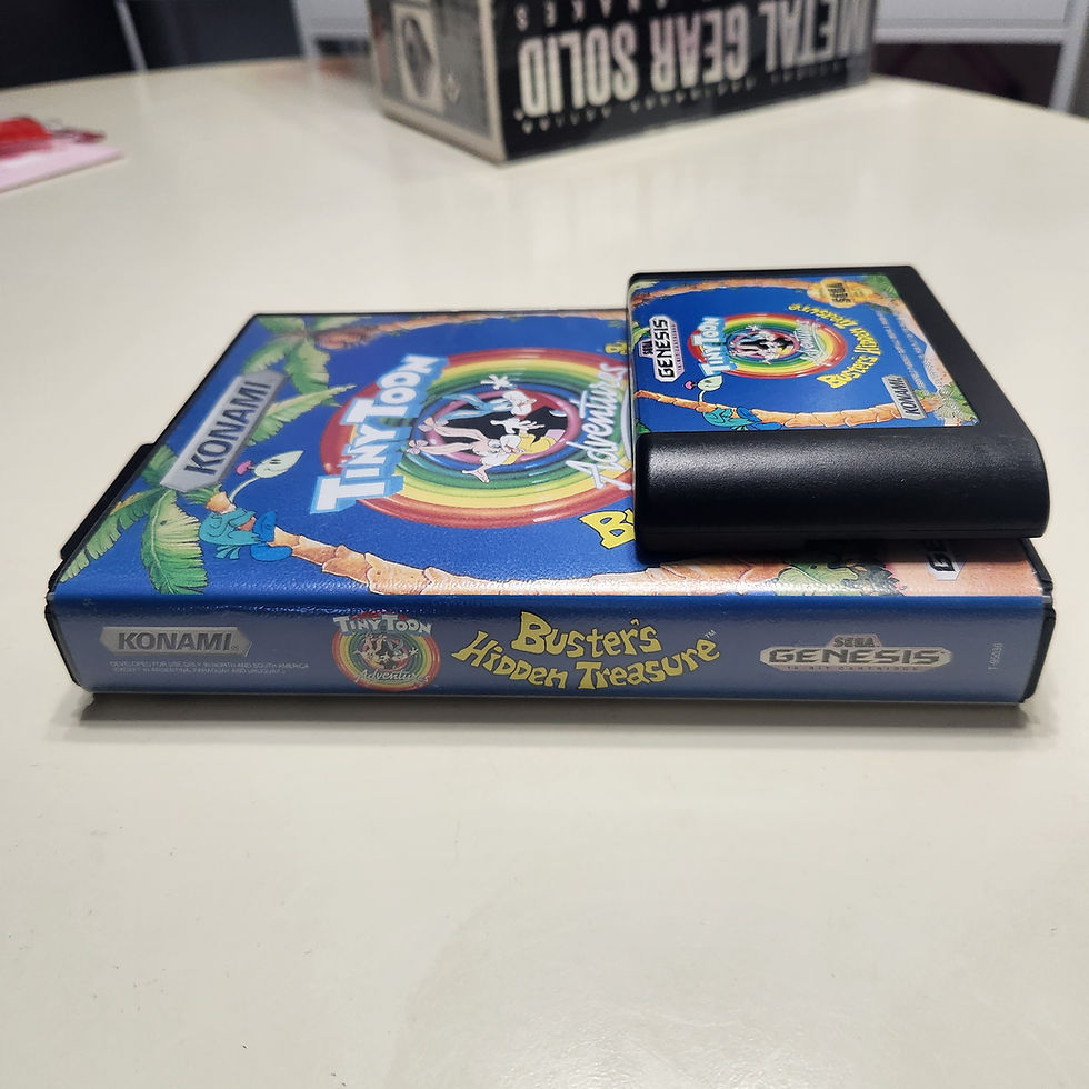 Thumbnail: Genesis Tiny Toon Buster's Hidden Treasure CIB (Pre-owned)