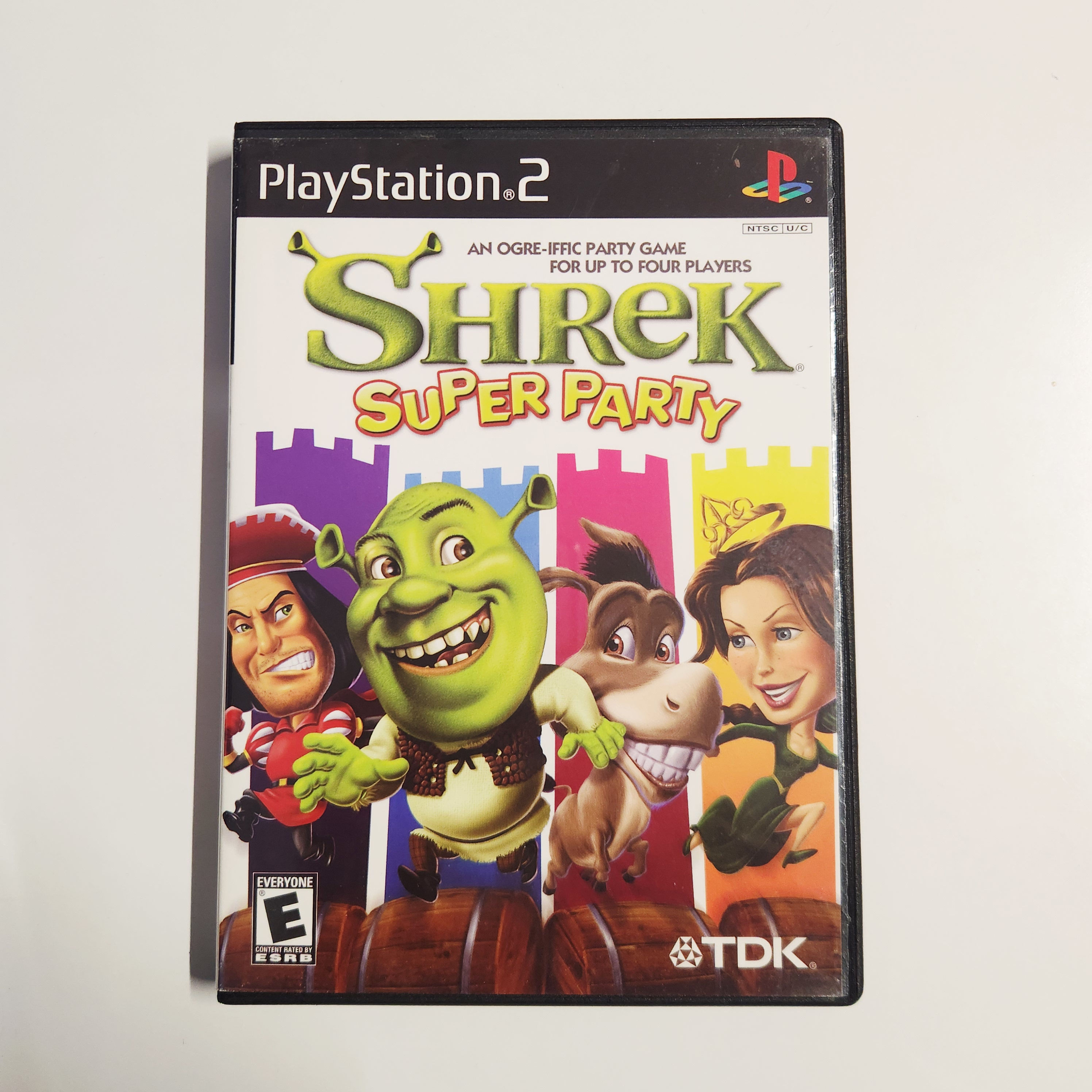 PS2 Shrek Super Party CIB (PlayStation 2) - W/Manual, Tested Working