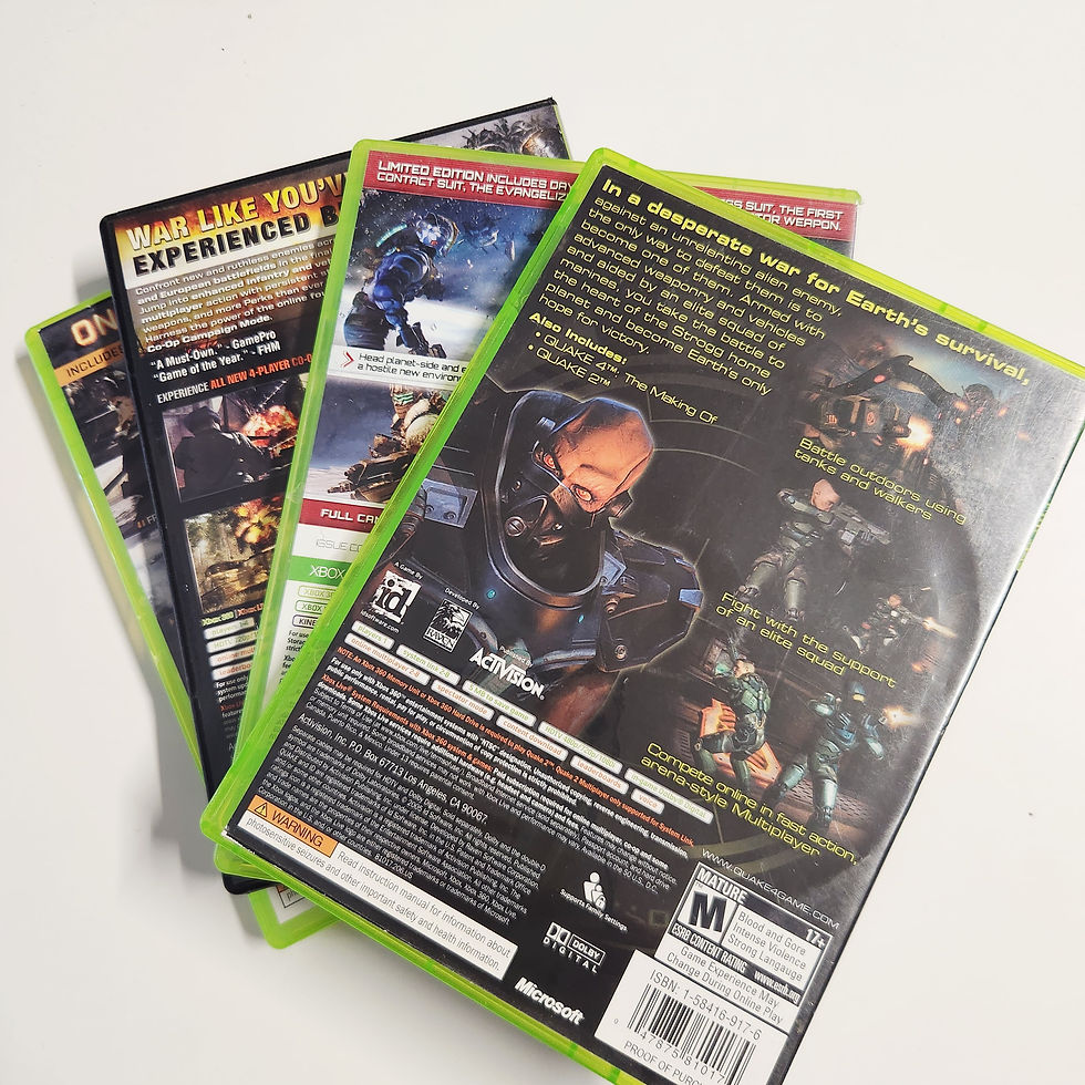 Thumbnail: Xbox 360 4 Games for $20 - W/Manuals - Tested